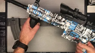 Setup - WESWOSE M416 Electric Gel Ball Blaster - Check My Main Page for Blaster Giveaways!!