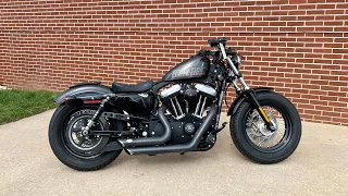 2013 Harley-Davidson Sportster 48 exhaust