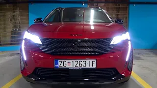 Peugeot 3008 GT 2022 - cool LED lights & DIGITAL i-cockpit demonstration