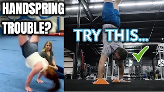 4 tips for INSTANTLY better back handsprings