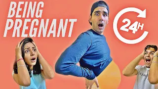 BEING PREGNANT FOR 24 HOURS | Rimorav Vlogs