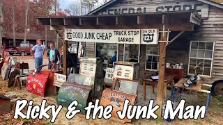 Ricky & The Junk Man OPEN 9 DAYS A YEAR: Painting Doors for the Hwy 127 Worlds Longest Yard Sale