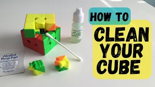 How to Clean and Lube a Rubik’s Cube | Proper Method!