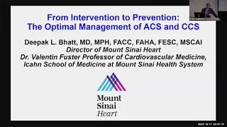 From Intervention to Prevention: The Optimal Management of ACS and CCS