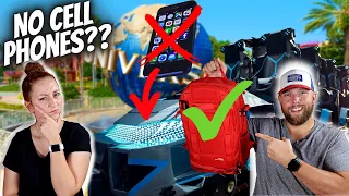 What CAN You Take On Rides At Universal Studios? Backpack Rules At Universal Orlando