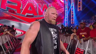 Cody Rhodes Confronts Seth Rollins Brock Lesnar Returns – WWE Raw 7/3/23 (Full Segment)