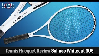 Solinco Whiteout 305 Tennis Racquet Review | Tennis Express