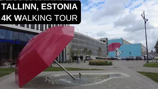 City walks - Tallinn, Estonia (4K walking tour)