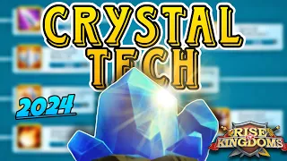 The ONLY Crystal Tech Guide & Order for F2P/Low Spenders in SoC | Rise of Kingdoms