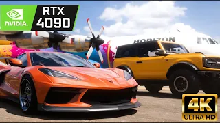 FORZA HORIZON 5 RTX 4090 24GB + i9 14900K ( 4K Maximum Settings  Ultra DLSS ON )