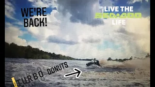 TURBO SEADOO DONUTS! We Sink A Seadoo RXP, and we have a Peace River Adventure....