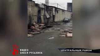 Возле загоревшихся складов в Челябинске не оказалось воды для тушения пожара