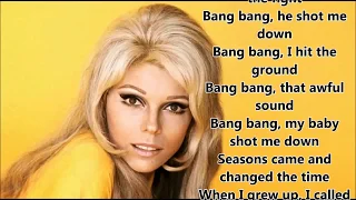 Nancy Sinatra - Bang Bang ( With Lyrics )