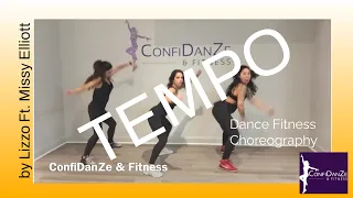 Tempo by Lizzo ft Missy Elliott (clean) Zumba Dance Fitness Choreography