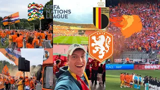 ORANJE FANS TAKE OVER RED DEVILS BRUXELLES l Belgium - The Netherlands (1-4) l Nations League