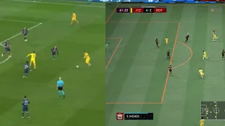 FIFA 22- Recreated Messi Goal vs PSG