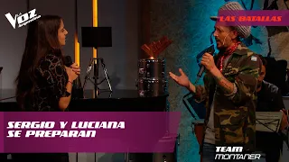 Ricardo Montaner y Nahuel Pennisi preparan a Luciana Irigoyen y Sergio Verón - La Voz Argentina 2021