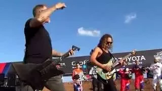 Metallica performs the national anthem (X games) (1080p HD quality)