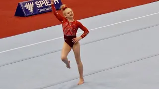 Ella Kate Parker (USA) - Floor Final Junior - World Cup 2022