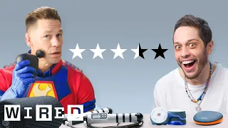 John Cena & Pete Davidson Test Workout Gadgets | WIRED