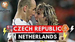 Netherlands vs Czech Republic 2-3 All Goals & highlights ( UEFA Euro 2004 )