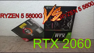 RYZEN 5 5600G vs RYZEN 5 5600