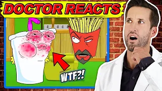 ER Doctor REACTS to Funniest Aqua Teen Hunger Force Medical Scenes
