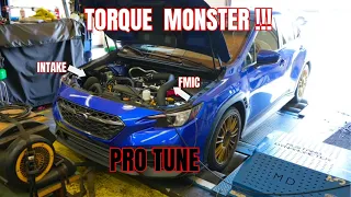 Torque monster VB WRX PRO TUNE more boost how much horsepower will it make? Faster than an STI!