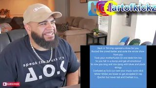 Eminem Can't Be Touched - D12 - Quitter (Lyrics on screen) [Everlast Diss] REACTION