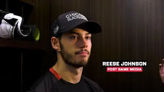 Reese Johnson Post Game Media 10.21.23 | Chicago Blackhawks