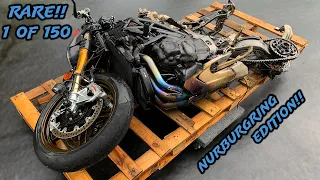 Rebuilding A Burned 2022 MV Agusta Brutale 1000 RR Nürburgring!!