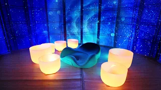 Weightlessness Sound Bath || Hypnagogia Singing Bowls | Meditation & Sleep Music | Lucid Dreaming