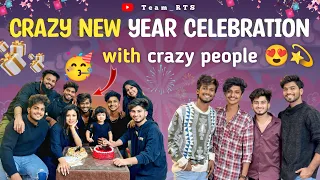 Happy new year guyss 🫂🫶🏻  | full crazy ga chesam chudandi 😂 | Team_RTS |