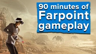 90 minutes of Farpoint PSVR gameplay - With Aim Controller