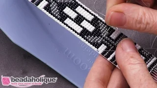 How to Repair a Dropped Bead in Loom Work