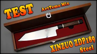 Test! Best Kitchen Knives | Best chef knife - XINZUO Original Japanese ZDP189 Powder Steel 65-67 HRC