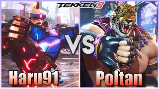 Tekken 8  ▰ Haru91 (Jack 8) Vs Poltan (King) ▰ Ranked Matches