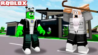 Zombi Oldum!! Yaşlı Babam Şaşırdı - Panda ile Roblox Brookhaven