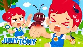 Don't Play With Ants 🐜🐜🐜 | Ants in My Pants Song | Insect Songs for Kids | JunyTony
