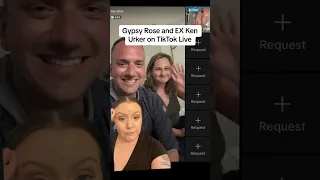 Gypsy Rose Blanchard and EX Fiance Ken Urker go LIVE on Tiktok #gypsyrose #truecrimeheadlines