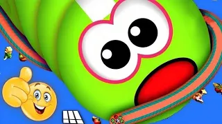 Worms zone io🐍 game Mera score 499,999+ he omg snake game saamp wala game