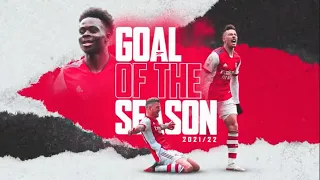 Vote for your Arsenal 2021/22 Goal Of The Season | Feat Xhaka, Nketiah, Martinelli & more