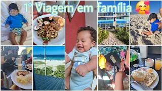 1° VIAGEM em família 😍 | CABO FRIO | POUSADA LAGUNA | Joyce Antunes 💕