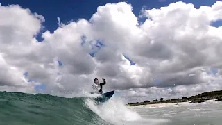 HOULE D’ÉTÉ ET PERSONNE A L'EAU | SURF BRETAGNE | GOPRO HERO 9 BLACK