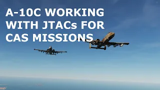 DCS World Tutorials - A-10C Warthog - Intro to JTAC operations and the "9-line"