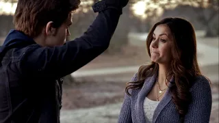 TVD 5x20 - Elena thinks it's a terrible idea to be confined to the cabin with Damon | Delena HD