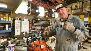 Using and Maintaining a Chain Saw - Echo CS-590 How To