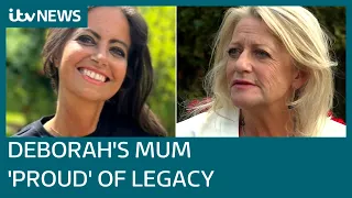 Deborah James' mum 'happy and sad' as daughter's book is released after death | ITV News