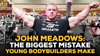 John Meadows Answers: The Biggest Mistake Young Bodybuilders Make About Drugs