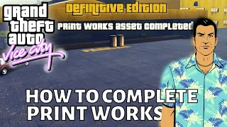 Grand Theft Auto: Vice City - Print Works All Missions, HOW TO COMPLETE PRINT WORKS, Print Location